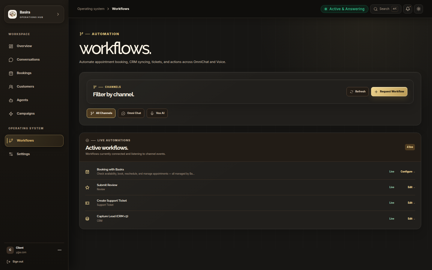 Basira Workflow Automation and Tool Attachment