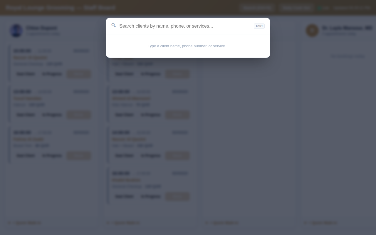 Universal Client Search
